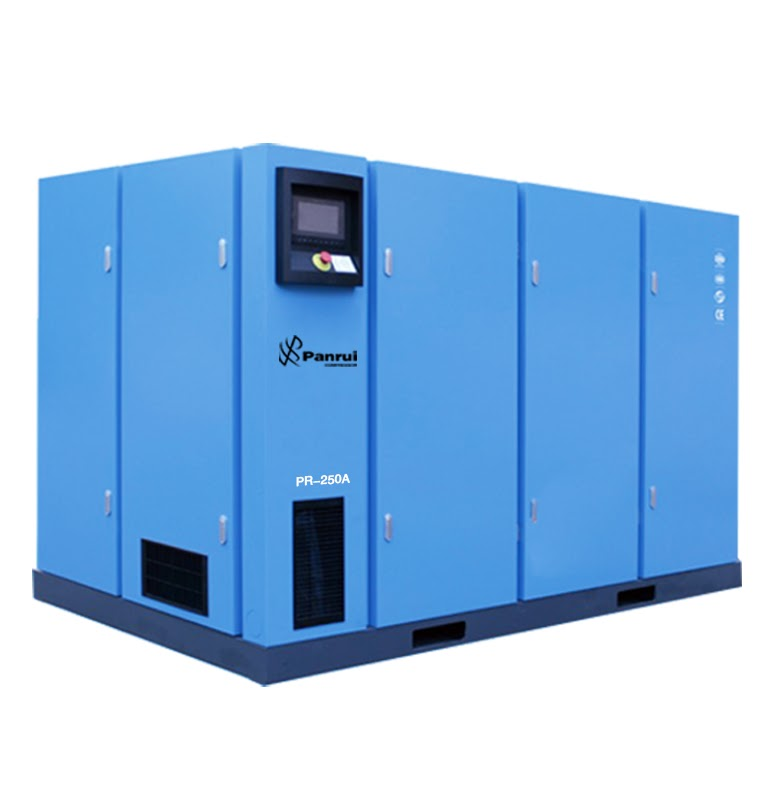 15KW-315KW Double-head compression permanent magnet variable frequency screw air compressor